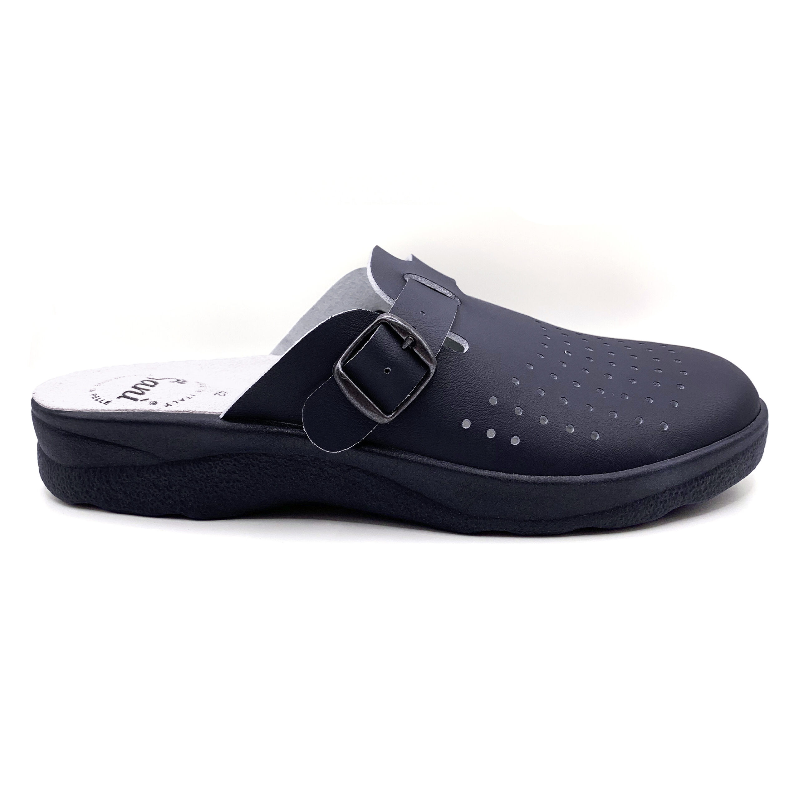 Ciabatta Uomo con Fibbia Regolabile – Blu