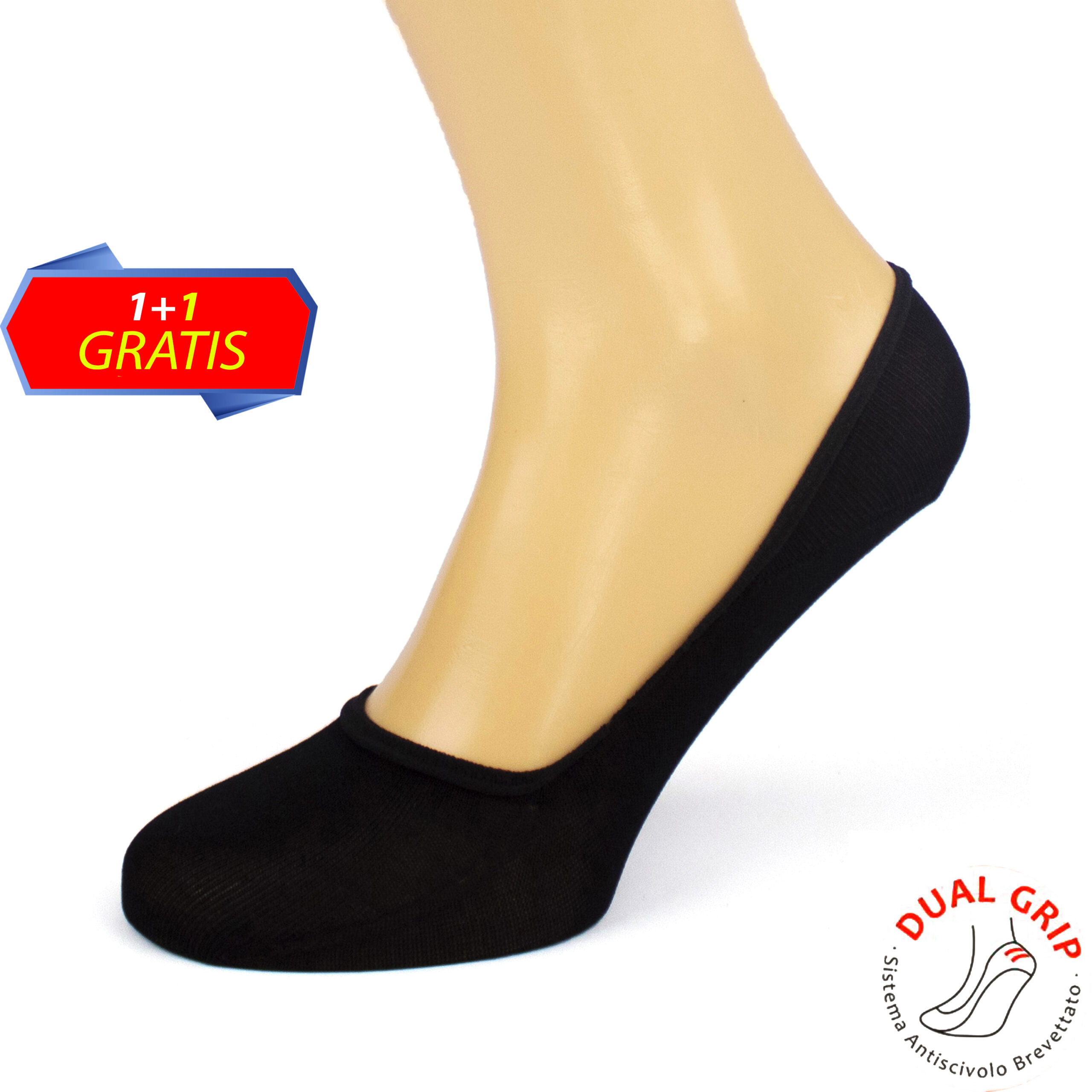 Soletta con Silicone – Nero