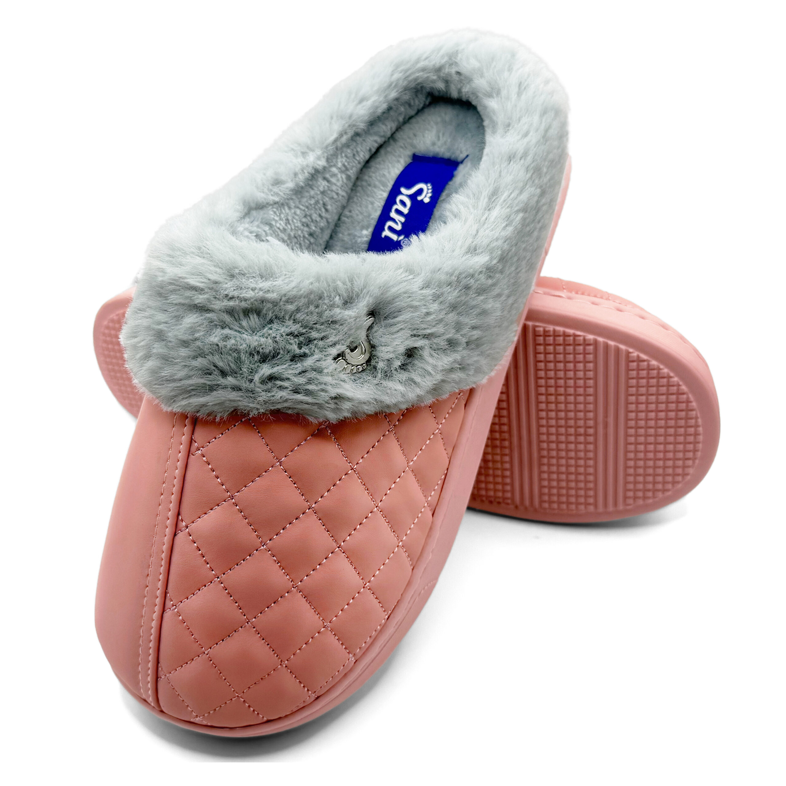 Pantofola Donna Invernale Impermeabile – Rosa